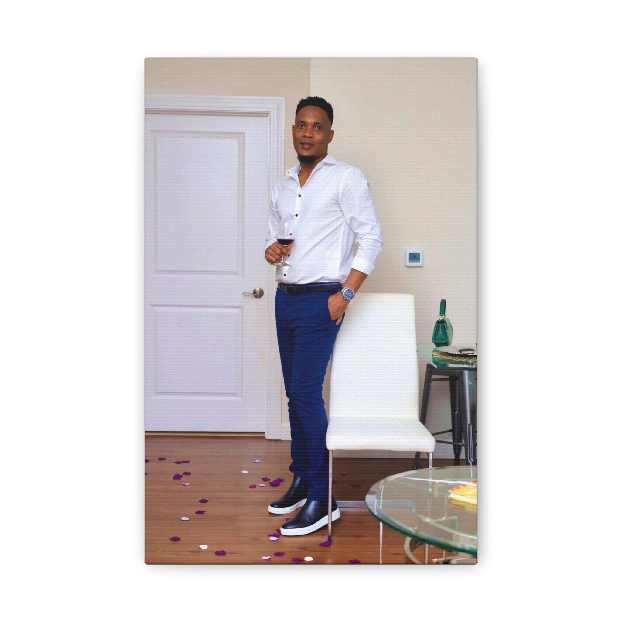 Classic Canvas Photo Print — Personalized Portrait Wall Art