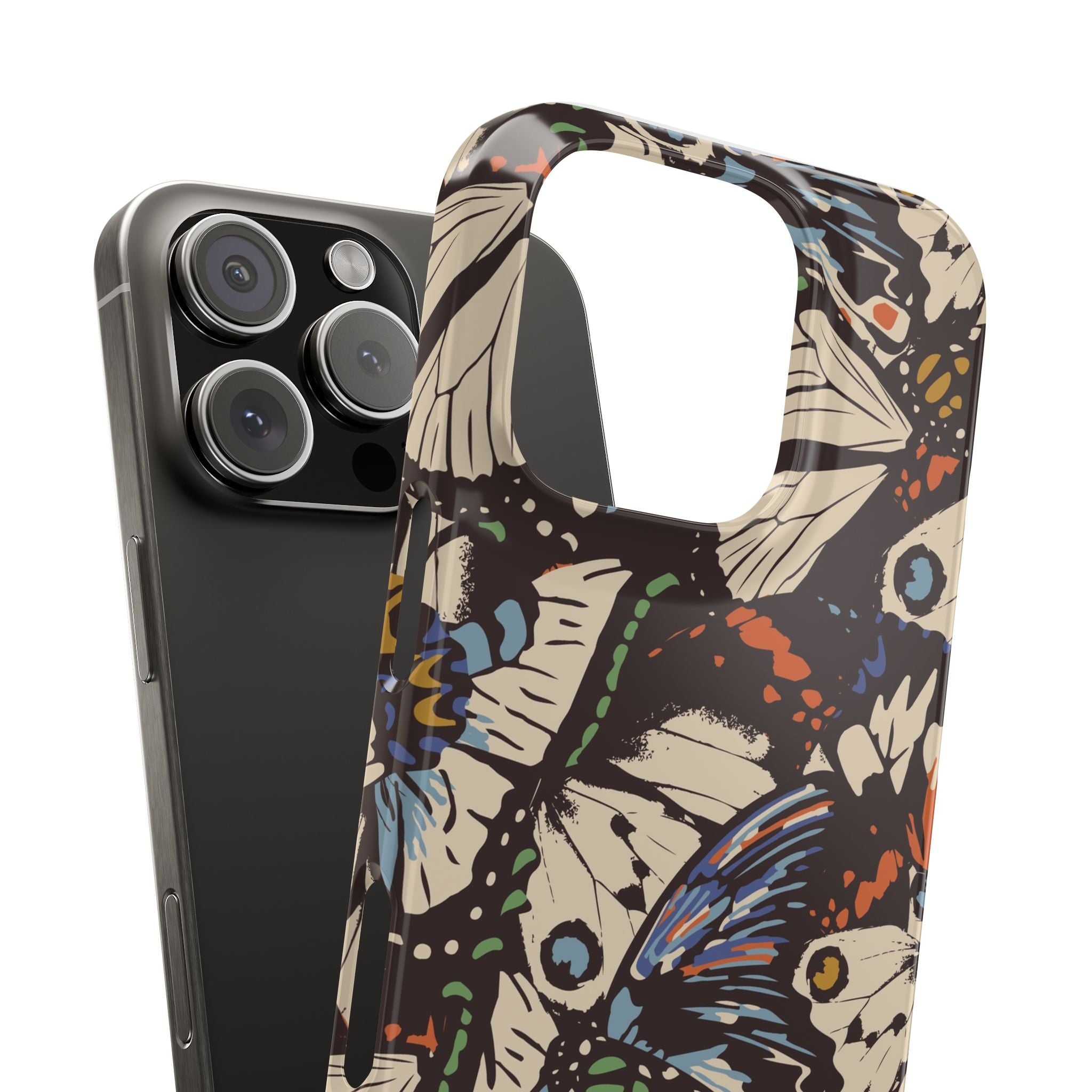Butterfly Slim Phone Cases - Eco-Friendly, Stylish Gift for Nature Lovers, Unique Phone Protector, Birthday Gift, Trendy Design