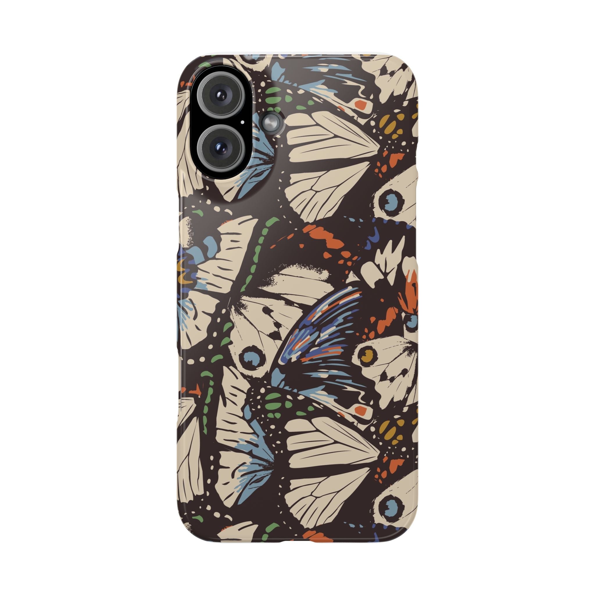 Butterfly Slim Phone Cases - Eco-Friendly, Stylish Gift for Nature Lovers, Unique Phone Protector, Birthday Gift, Trendy Design