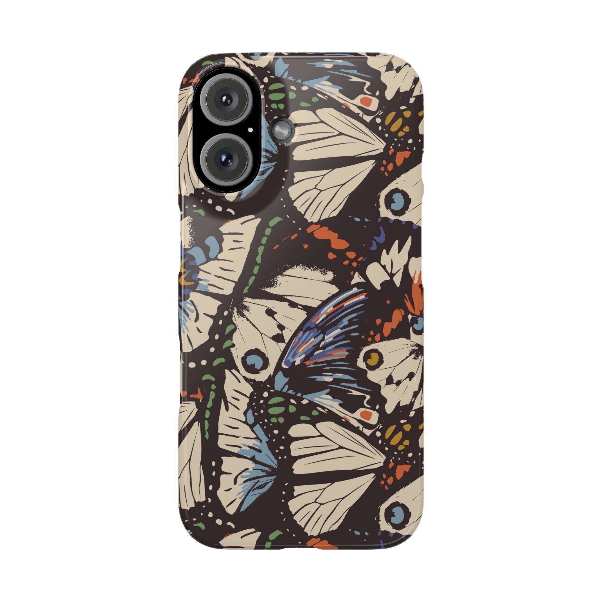 Butterfly Slim Phone Cases - Eco-Friendly, Stylish Gift for Nature Lovers, Unique Phone Protector, Birthday Gift, Trendy Design