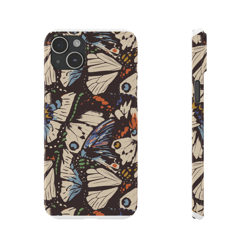 Butterfly Slim Phone Cases - Eco-Friendly, Stylish Gift for Nature Lovers, Unique Phone Protector, Birthday Gift, Trendy Design