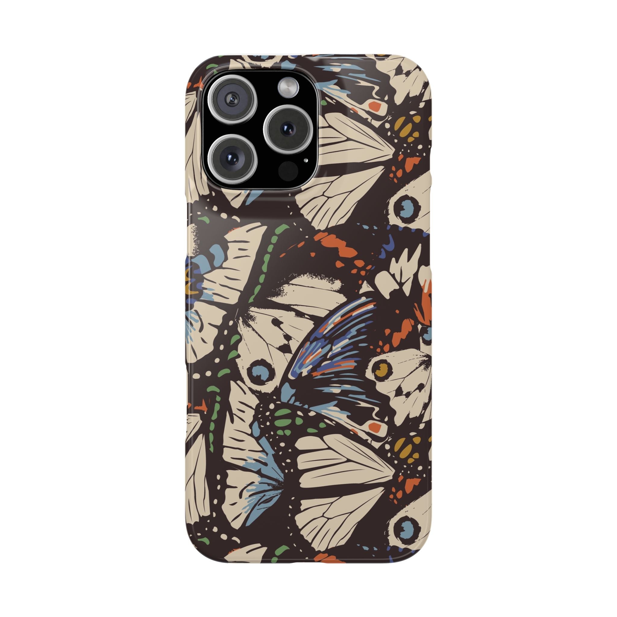 Butterfly Slim Phone Cases - Eco-Friendly, Stylish Gift for Nature Lovers, Unique Phone Protector, Birthday Gift, Trendy Design