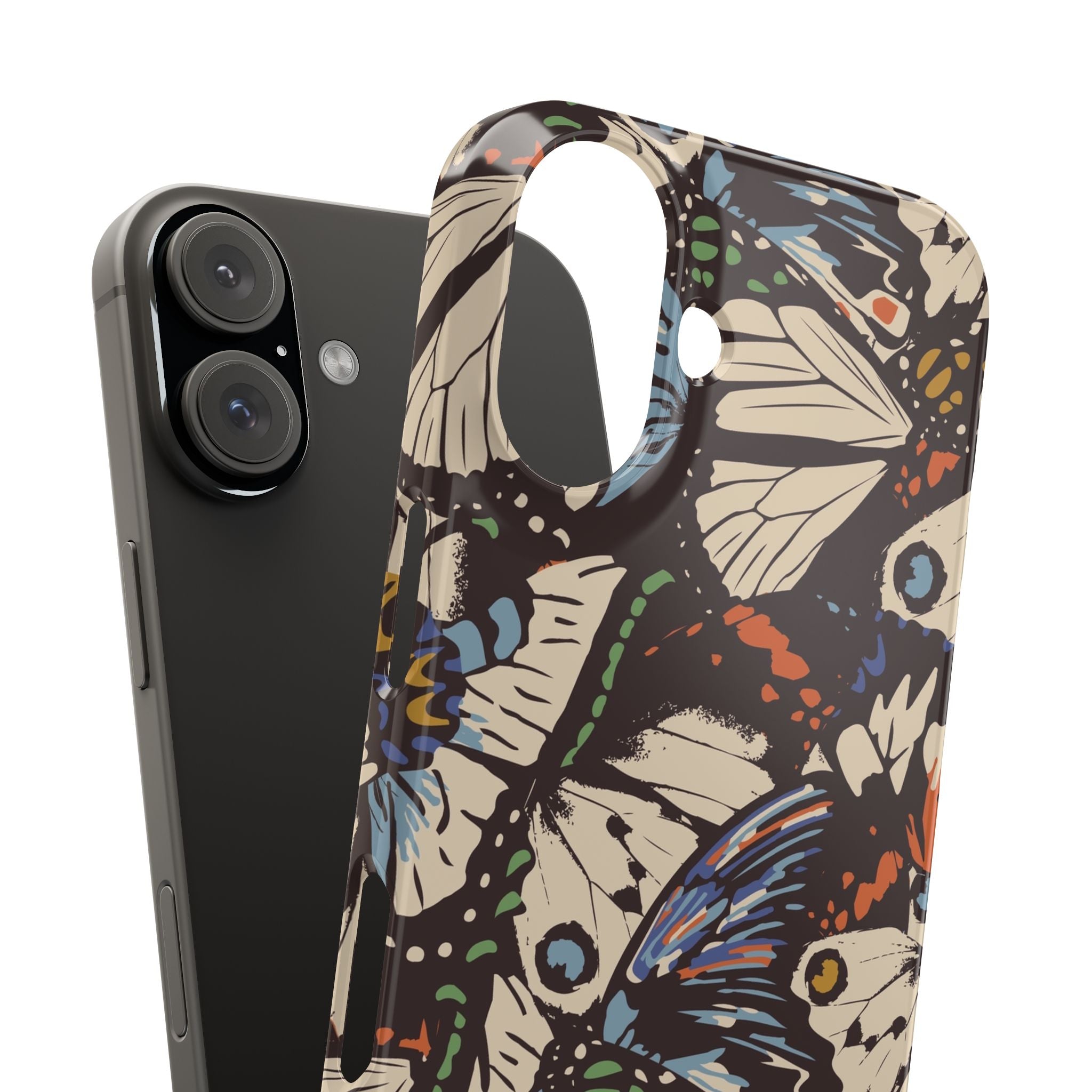 Butterfly Slim Phone Cases - Eco-Friendly, Stylish Gift for Nature Lovers, Unique Phone Protector, Birthday Gift, Trendy Design