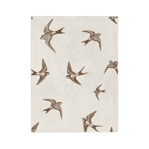 Airy Swallow Print Blanket - Cozy Decor, Gift for Nature Lovers, Bedtime Luxury, Stylish Home Accent, Snuggle Time Essential, Perfect [...]
