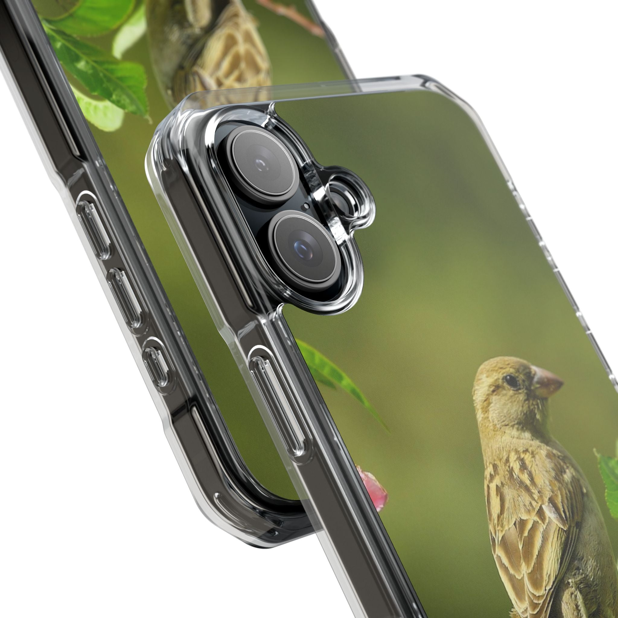 Bird-Themed Magnetic Clear Impact Cases | Nature Lover Phone Case, Wildlife Gift, Eco-Friendly Phone Cover, Unique Mobile Accessories