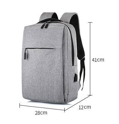 Multifunctional Business Bag Large Capacity Backpack: Black / M