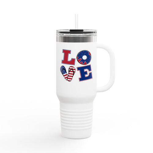 40oz Insulated Travel Mug - Motivational 'It's a New Day' Design, Perfect for Coffee Lovers, On-the-Go, Gifts, and Daily Use