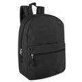 17'' Large Capacity Solid Backpack For Schooling Kids