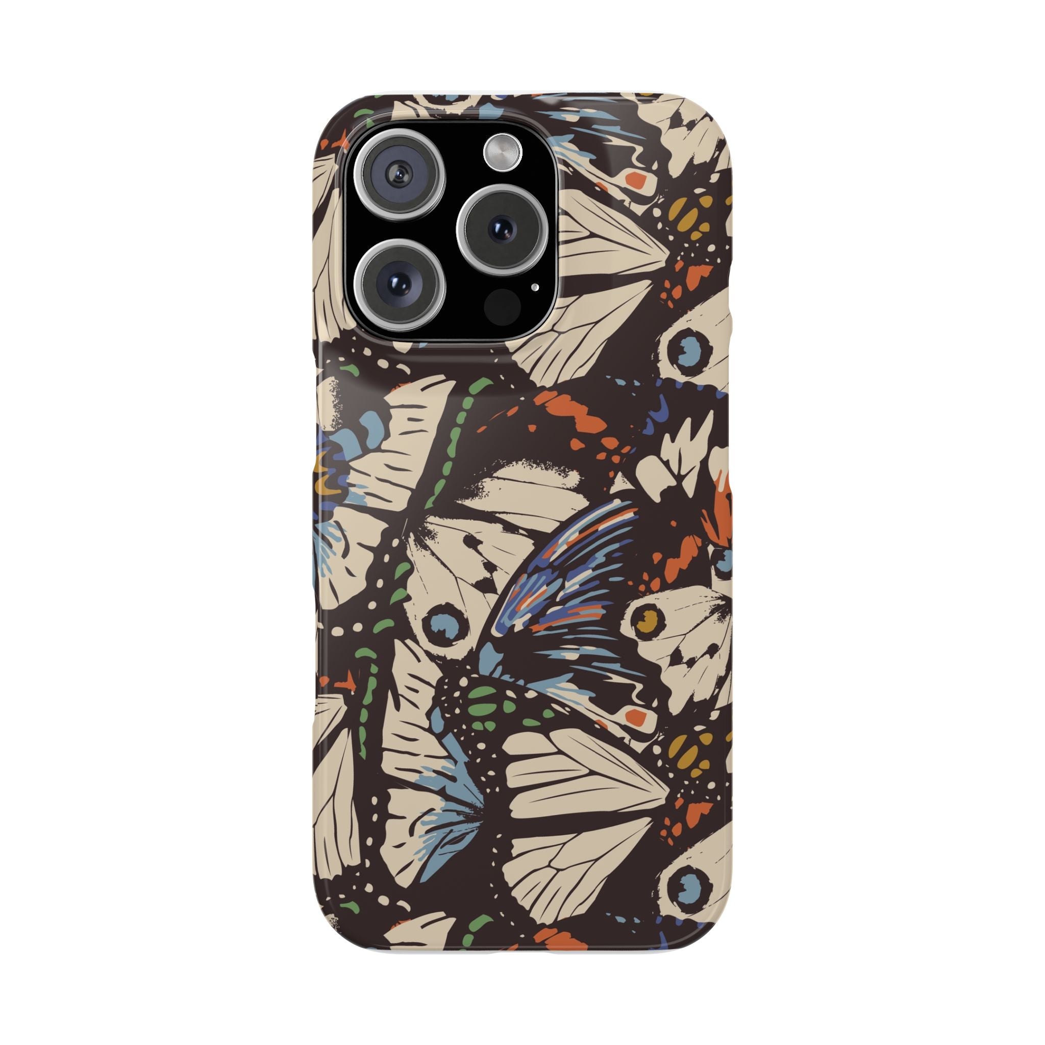Butterfly Slim Phone Cases - Eco-Friendly, Stylish Gift for Nature Lovers, Unique Phone Protector, Birthday Gift, Trendy Design