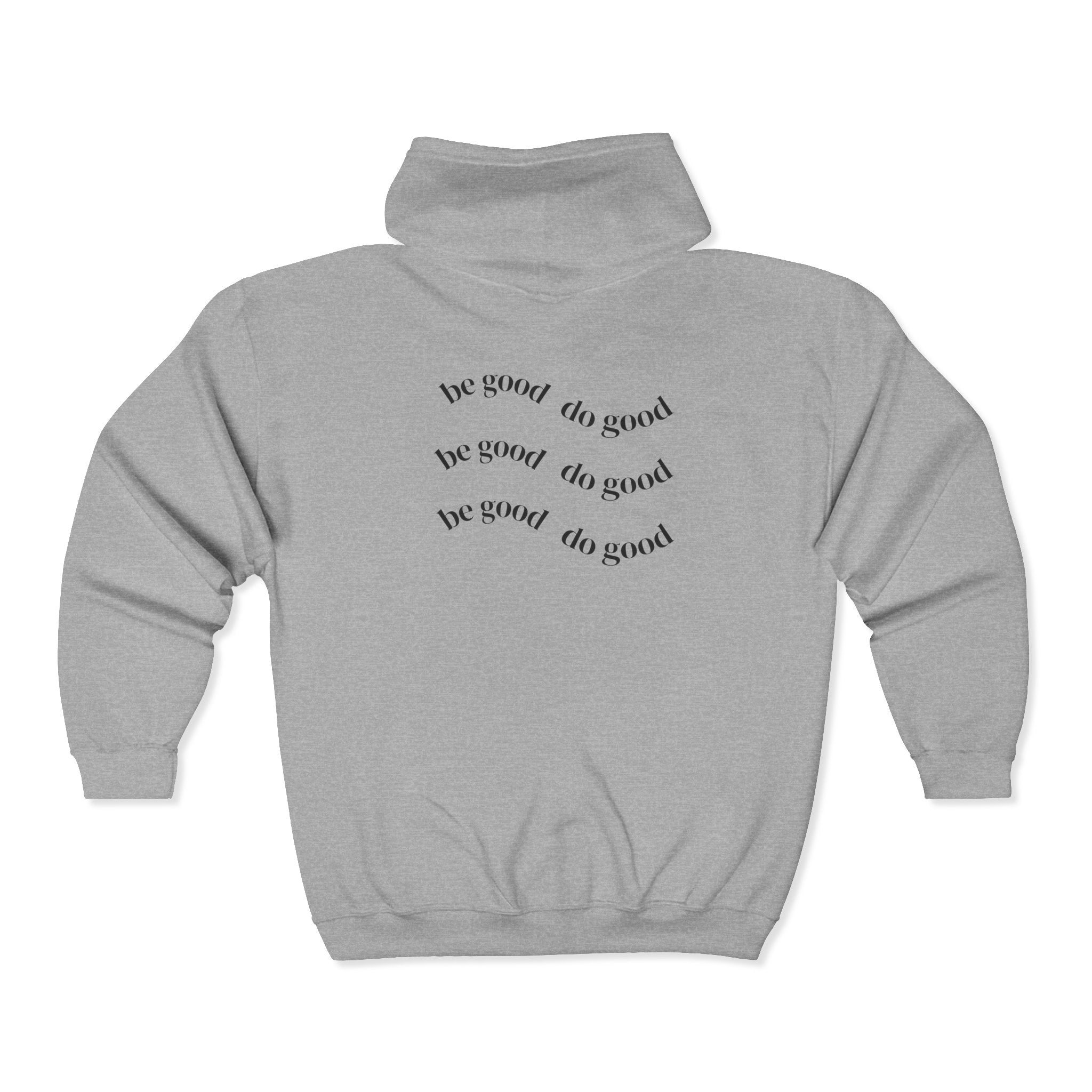 Unisex Heavy Blend Full Zip Hoodie - 'New Day' Positive Vibe Sweatshirt, Great for Gifts, Layering, Casual Wear, Affirmation Apparel