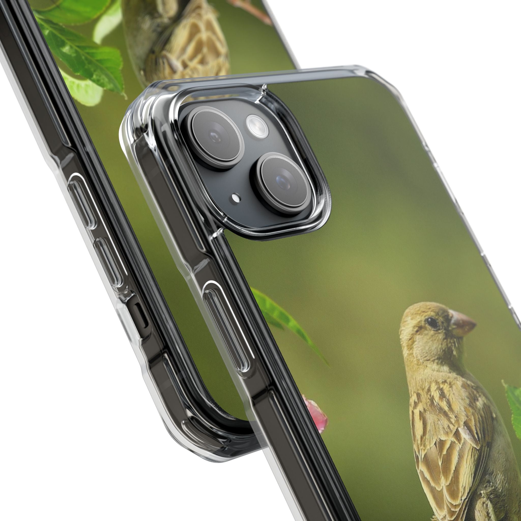 Bird-Themed Magnetic Clear Impact Cases | Nature Lover Phone Case, Wildlife Gift, Eco-Friendly Phone Cover, Unique Mobile Accessories