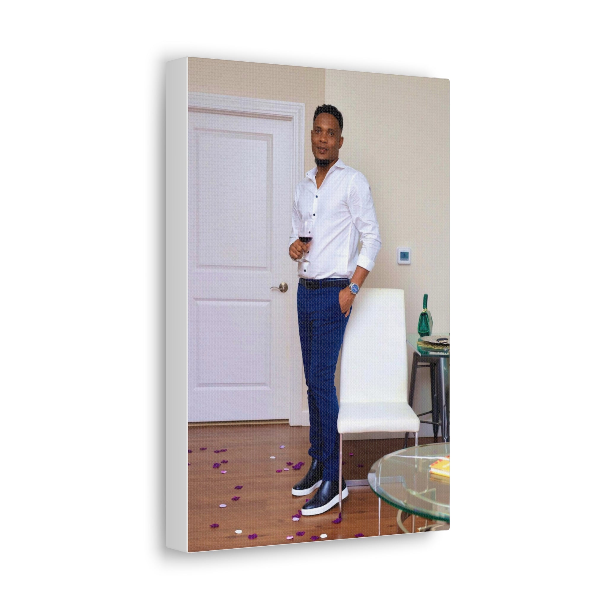 Classic Canvas Photo Print — Personalized Portrait Wall Art