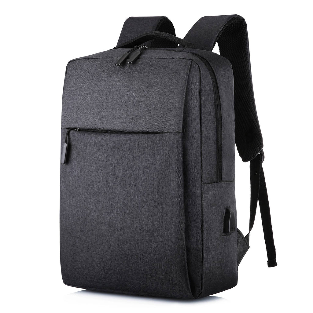 Multifunctional Business Bag Large Capacity Backpack: Black / M